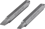 Wolfcraft dubbelbits | solid | ph sleuf | l65mm | 2 stuks - 2407000