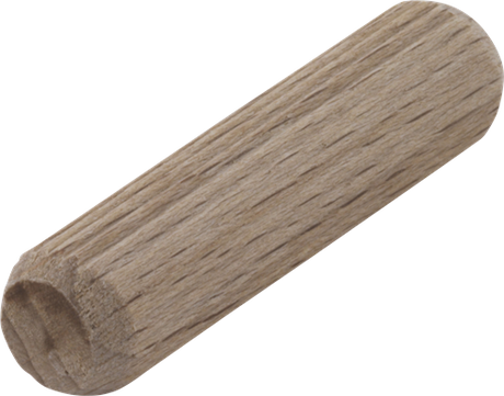 Wolfcraft gegroefde houten deuvels | buche | ø10 x 40mm | 120 stuks - 2909000