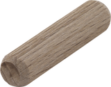 Wolfcraft gegroefde houten deuvels | buche | ø10 x 40mm | 30 stuks - 2910000