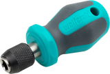 Wolfcraft - bit schroevendraaier met bithouder - multibit - kort - 1239000