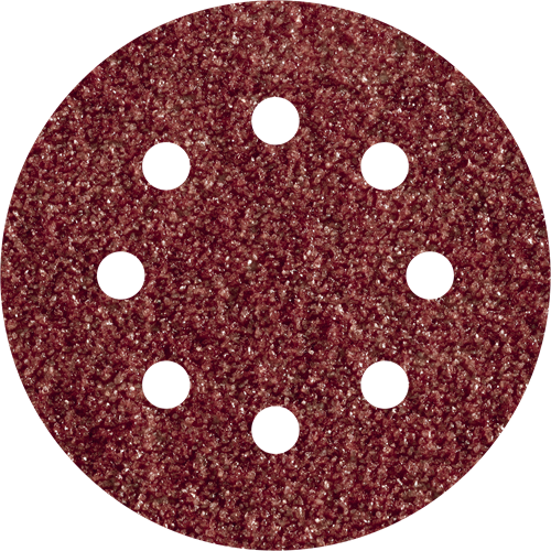Wolfcraft hechtschuurschijven | korund | k80 | geperforeerd | ø125mm | 5 stuks - 2070000