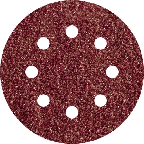 Wolfcraft hechtschuurschijven | korund | k80 | geperforeerd | ø125mm | 5 stuks - 2070000