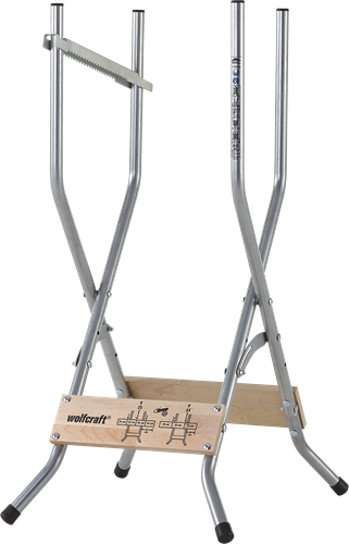 Wolfcraft - professionele zaagbok - voor kettingzaag - hout - stabiele zaagbok voor brandhout - 10 jaar garantie - 5119000