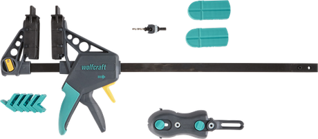 Wolfcraft - terrasbouw set - vlonderbevestiging - 11 delig - 6988000