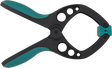 Wolfcraft - veerklem pro 60 mm - zeilklem - marktklem - extra sterk - zeilklemmen - 3631000