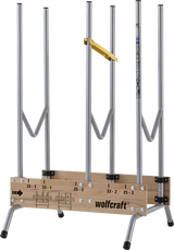 Wolfcraft - professionele zaagbok - voor kettingzaag - hout - opbouwbare, stabiele zaagbok voor brandhout - 10 jaar garantie - 5121000