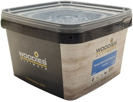 Woodies schroeven woodies ultimate emmer 5,0x 80 50 vk t25 verzinkt | 500 stuks - 61999054