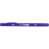 Tombow • twintone dual-tip brushpen prussian blue