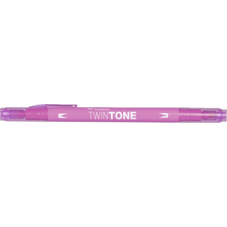 Tombow • twintone dual-tip brushpen princess pink