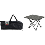 Redcliffs campingtafel metaal zwart 56x40x46cm
