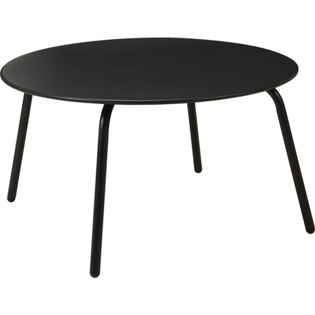 Home styling tafel zwart ã¸70xh40cm rond