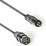 Nedis xlr kabel - stereo - gebalanceerd