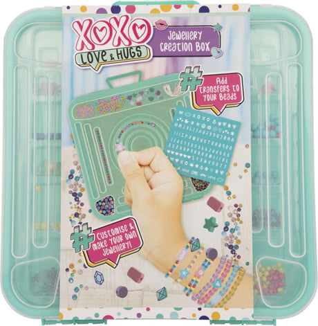 Otto simon xoxo love en hugs, sieraden creation box met stikkers om alles nog leuker te maken