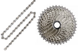 Shimano xt 11-speed wear and tear set cn-hg701+cs-m8000 11-42