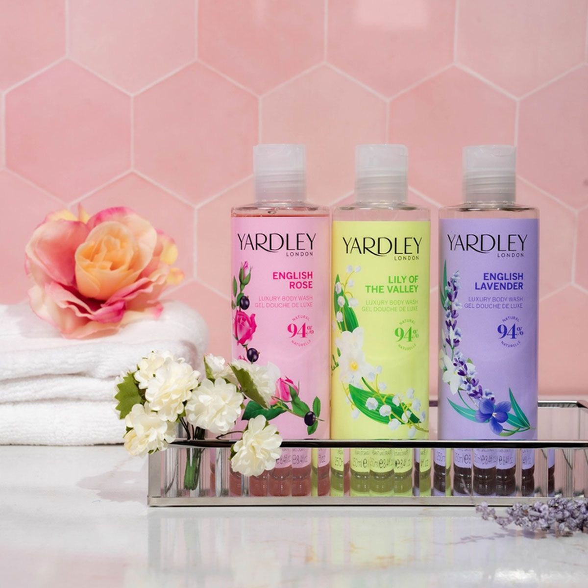 Yardley london english rose body wash 250ml