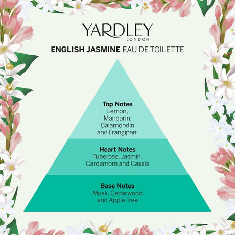 Yardley london english jasmine eau de toilette 125ml