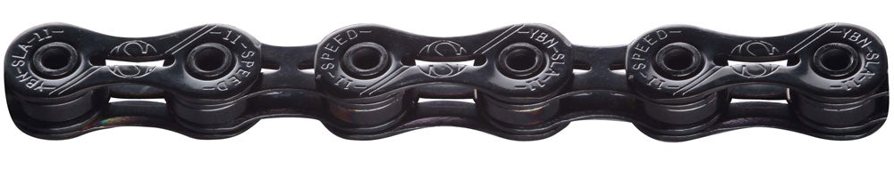 Ybn sla 110 ti-n black 11-speed chain hollow pin
