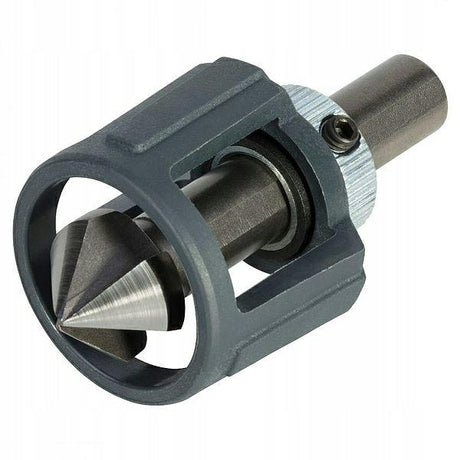 Wolfcraft faser hss met instelbare dieptebegrenzing, 3 snijkanten, pin ?10mm