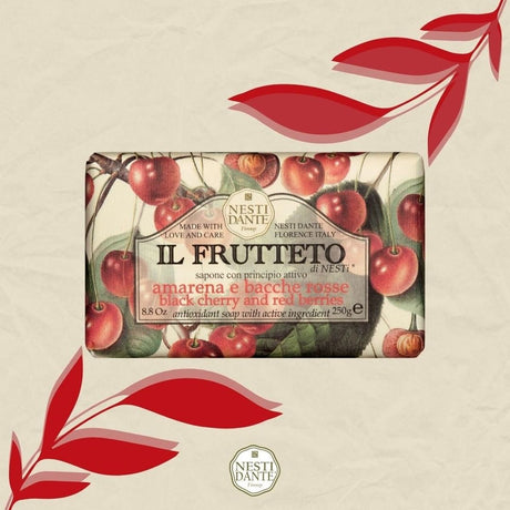 Nesti dante il frutteto black cherry red berries zeep 250gr.