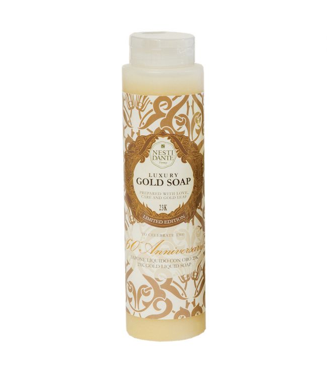 Gel di doccia in oro di lusso Nesti Dante 300ml