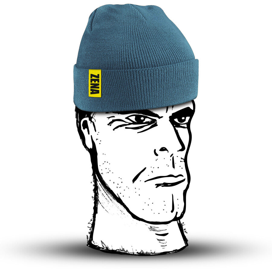 Zena beanie airforce blue
