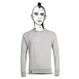 Zena sweater flash heather grey l