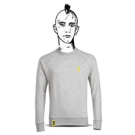 Zena sweater flash heather grey m