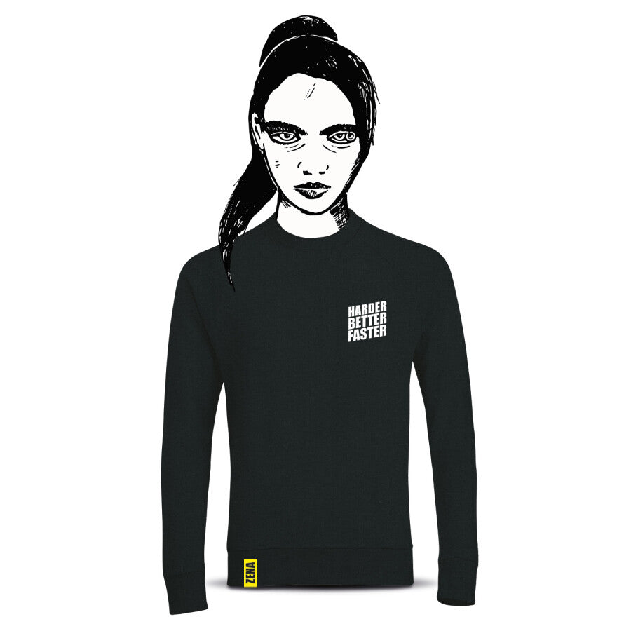 Zena sweater hbf black xl