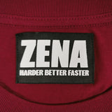 Zena t-shirt flash burgundy m