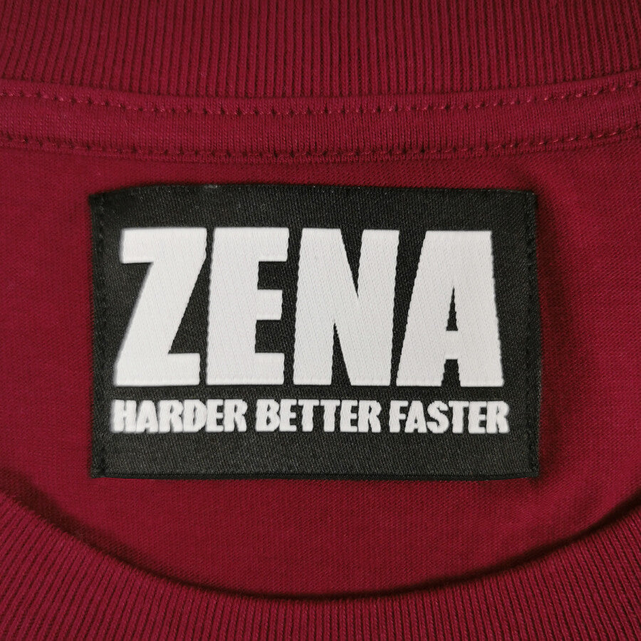 Zena t-shirt flash burgundy xl