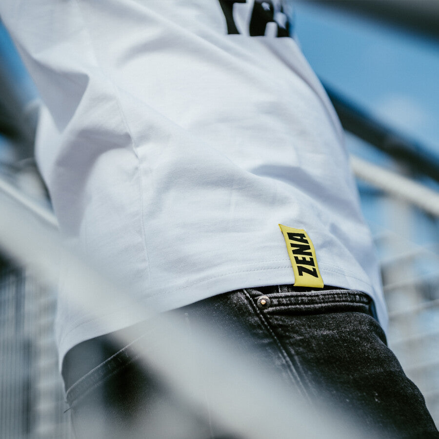 Zena t-shirt hbf white s