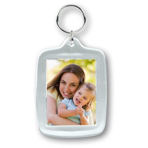 Zep Photo Key Ring Rectangular 7360PHB 35x45 mm 36 kusů