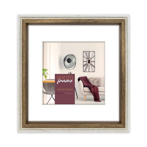 Cadre photo ZEP DN730W Palmi White 20x20 30x30 cm