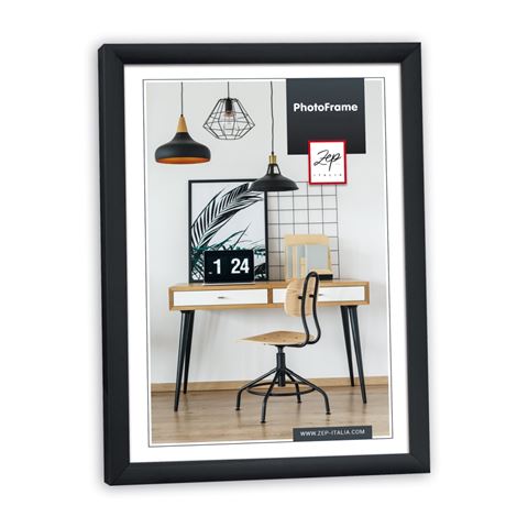 Frame di foto Zep KB11 Black 21x29,7 cm