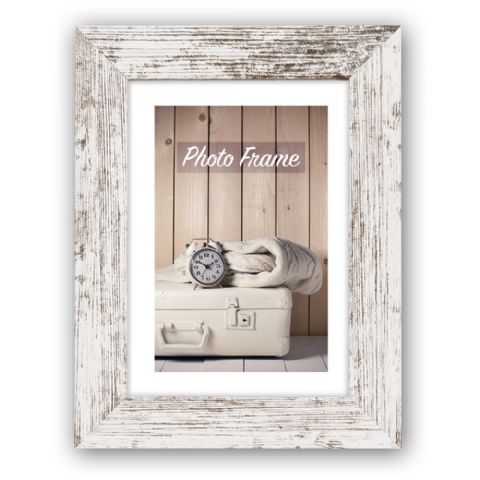 ZEP Photo frame V21576 Nelson 6 White Wash 13x18 cm