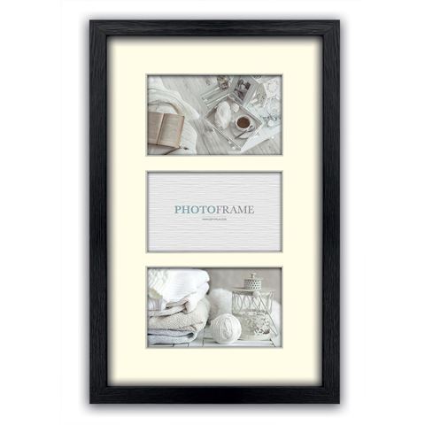 Zep Foto Frame V33105 Regent 5 schwaarz 3x 10x15 cm (23x40)