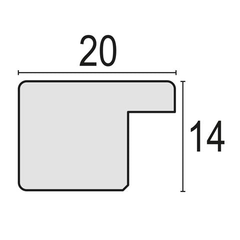 Zep M5731 Cadre en bois 10x15 cm