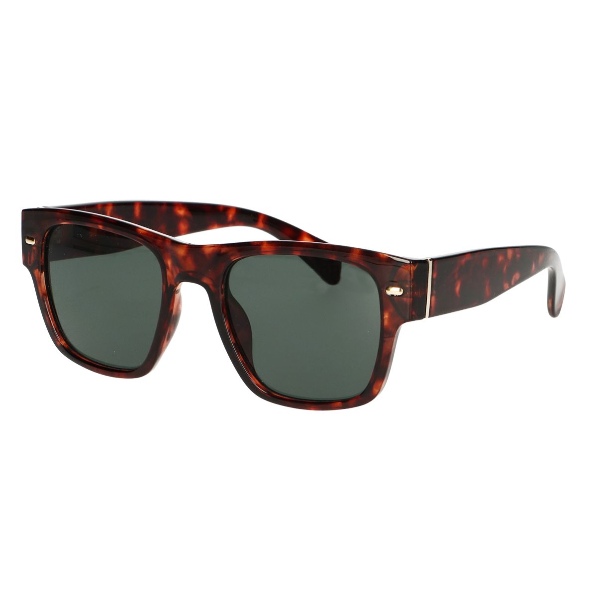 Spectrum zonnebril bruin havanna breed dames