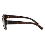 Spectrum polarized zonnebril ovaal tortoise bruin dames