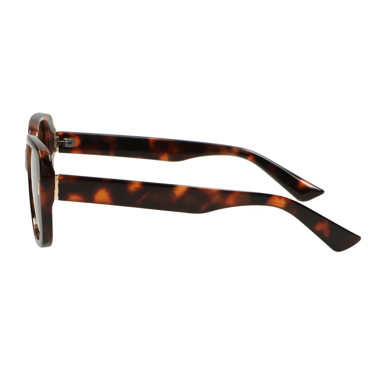 Spectrum polarized zonnebril tortoise gradiant bruin met goud dames