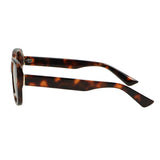 Spectrum polarized zonnebril tortoise gradiant bruin met goud dames