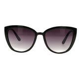 Spectrum polarized zonnebril cate eye zwart smoke glas dames