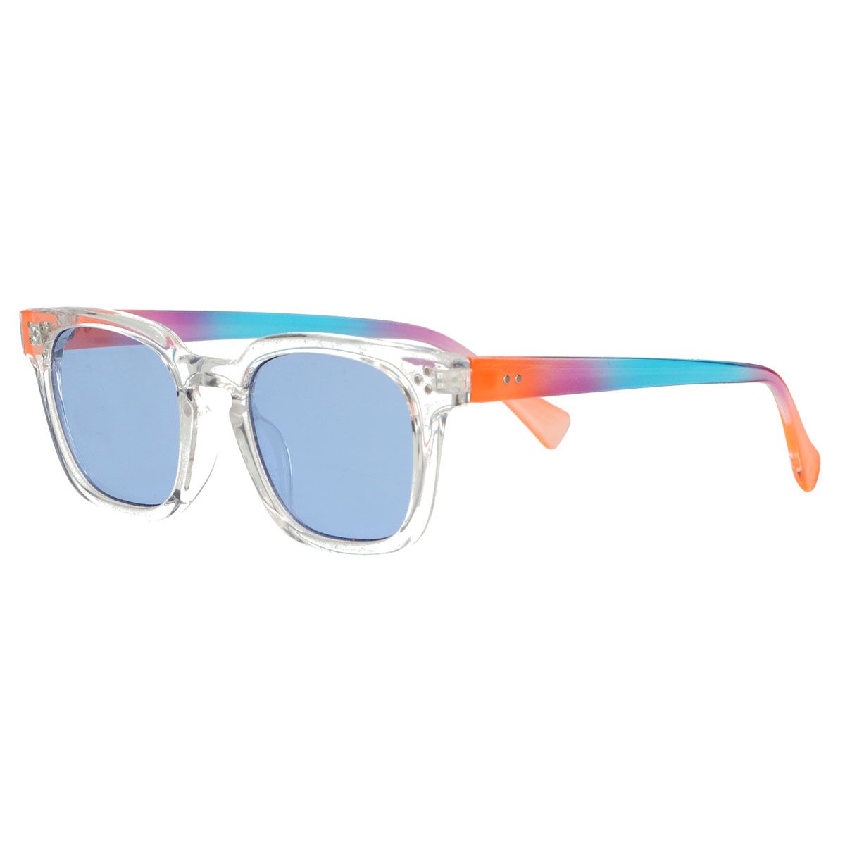 Spectrum polarized zonnebril kids blauw oranje