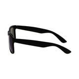Spectrum polarized zonnebril vierkant mat zwart blauw heren
