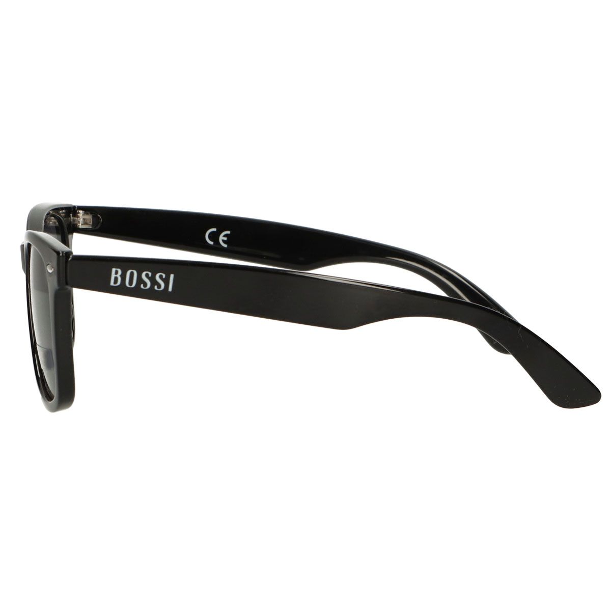Spectrum polarized zonnebril vierkant zwart smoke heren