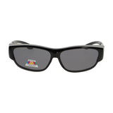 Spectrum polarized overzet zonnebril zwart