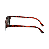 Spectrum polarized zonnebril club vierkant havana goud groen unisex