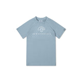 Pure tones | groen uv zwemshirt met korte mouwen