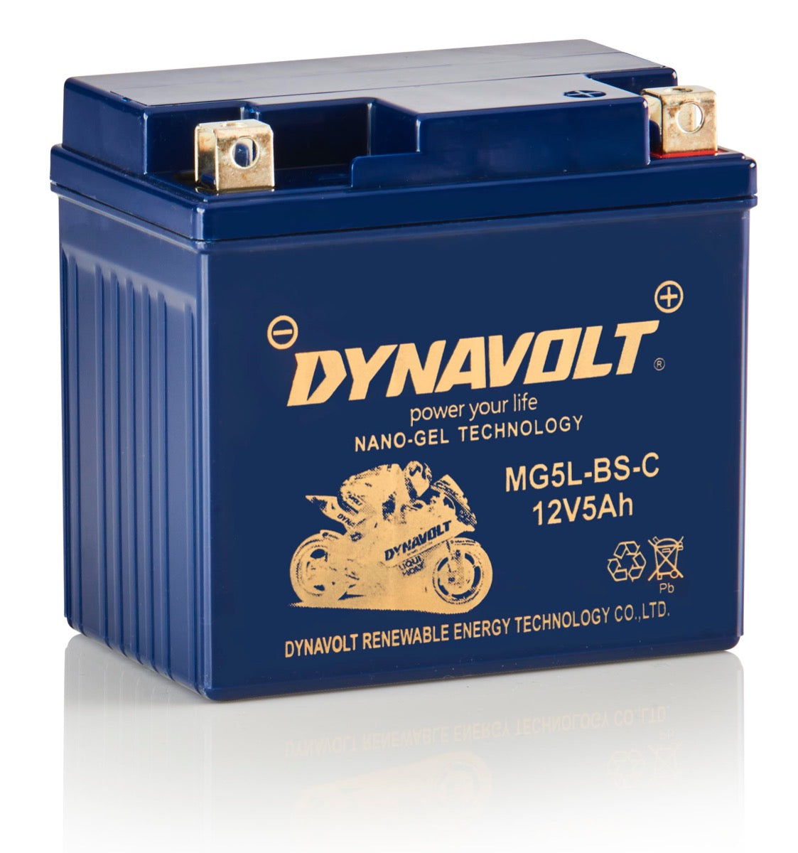 Dynavolt Battery MG5L-BS-C (YTX5L-BS)