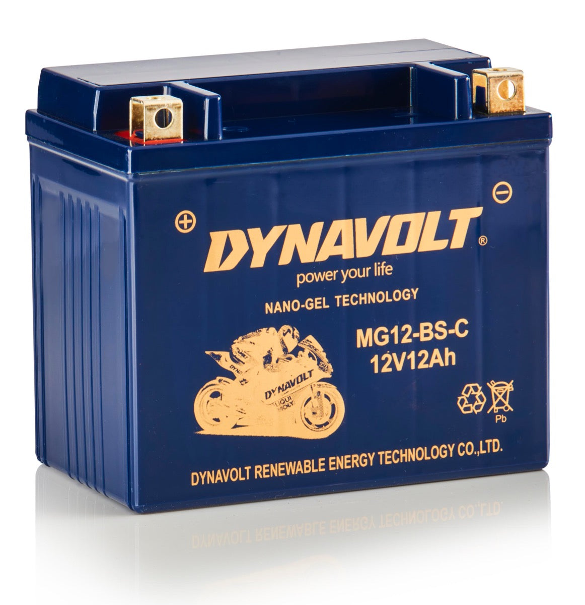 Dynavolt accu mg12-bs-c (ytx12-bs)